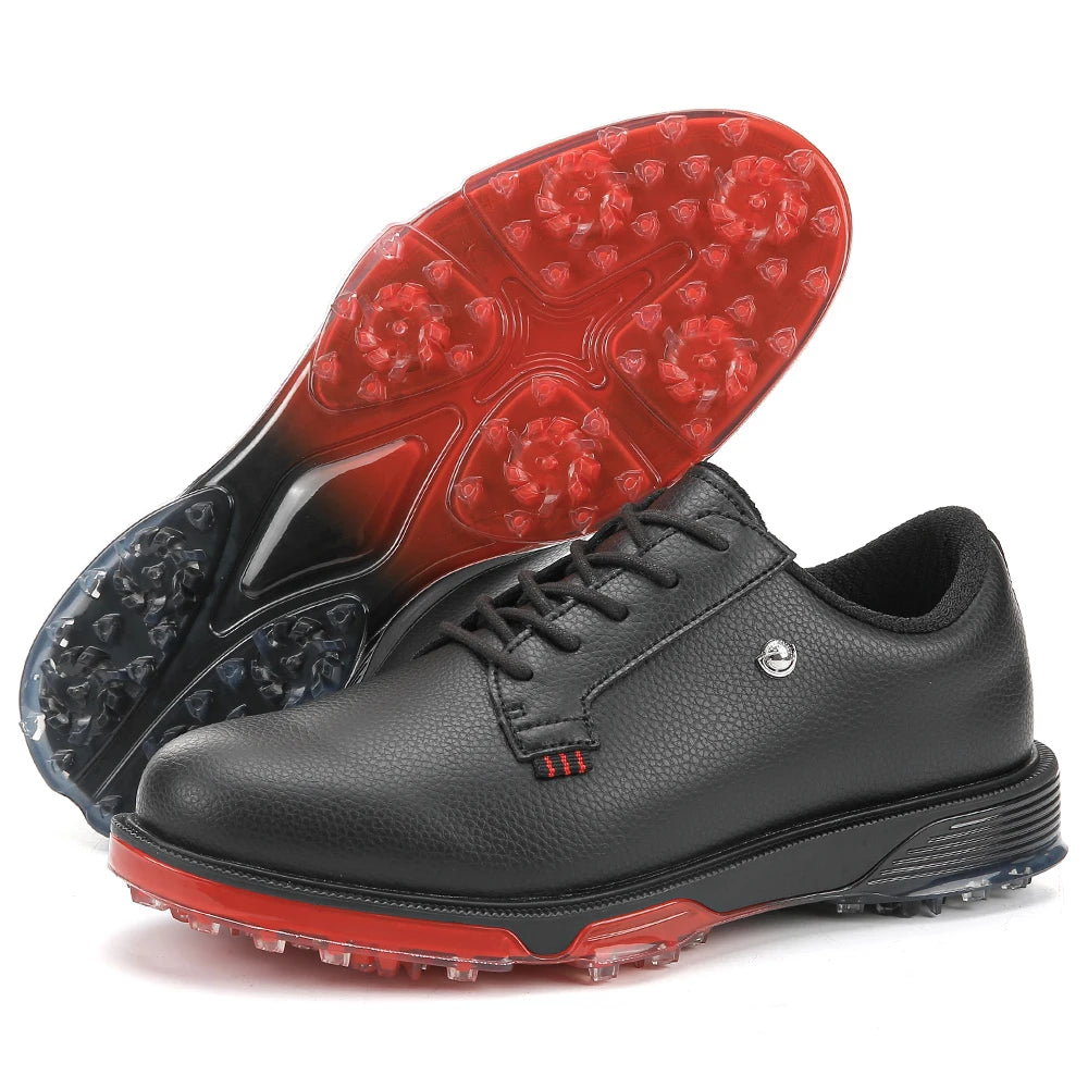 Waterproof Golf Shoes Men Golf Sneakers Men Outdoor Golfing Footwear Walking Sport Shoe New Men Outdoor Fitness Training Golf Walking Shoes Fashionable and Casual Oversized Sports Shoes Sizes 39-49