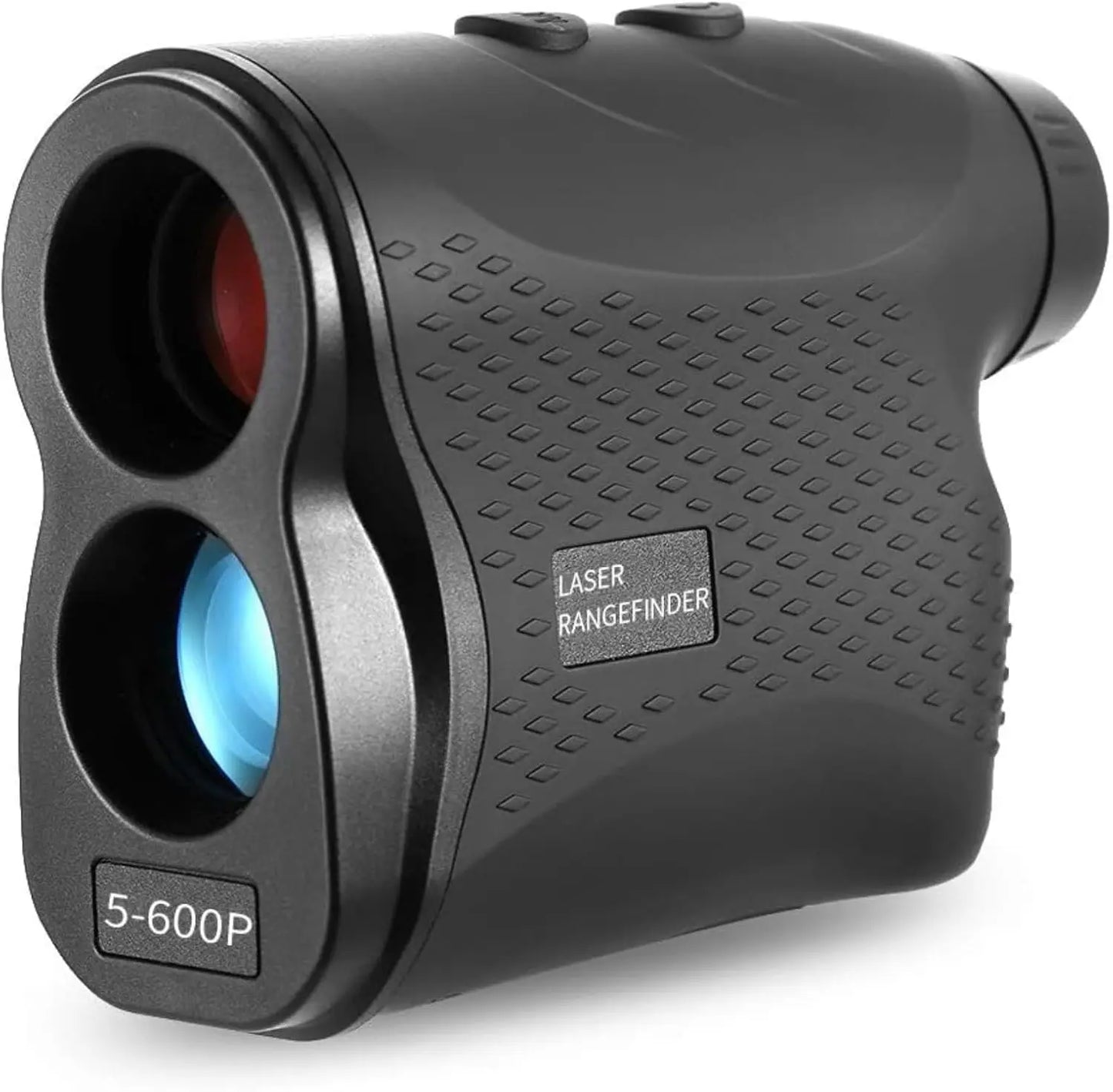 (USA Stock) Laser Golf Rangefinder 600 Yards 6X Magnification Hunting Range Finder Golfing Long Distance Meters Speed Measuring