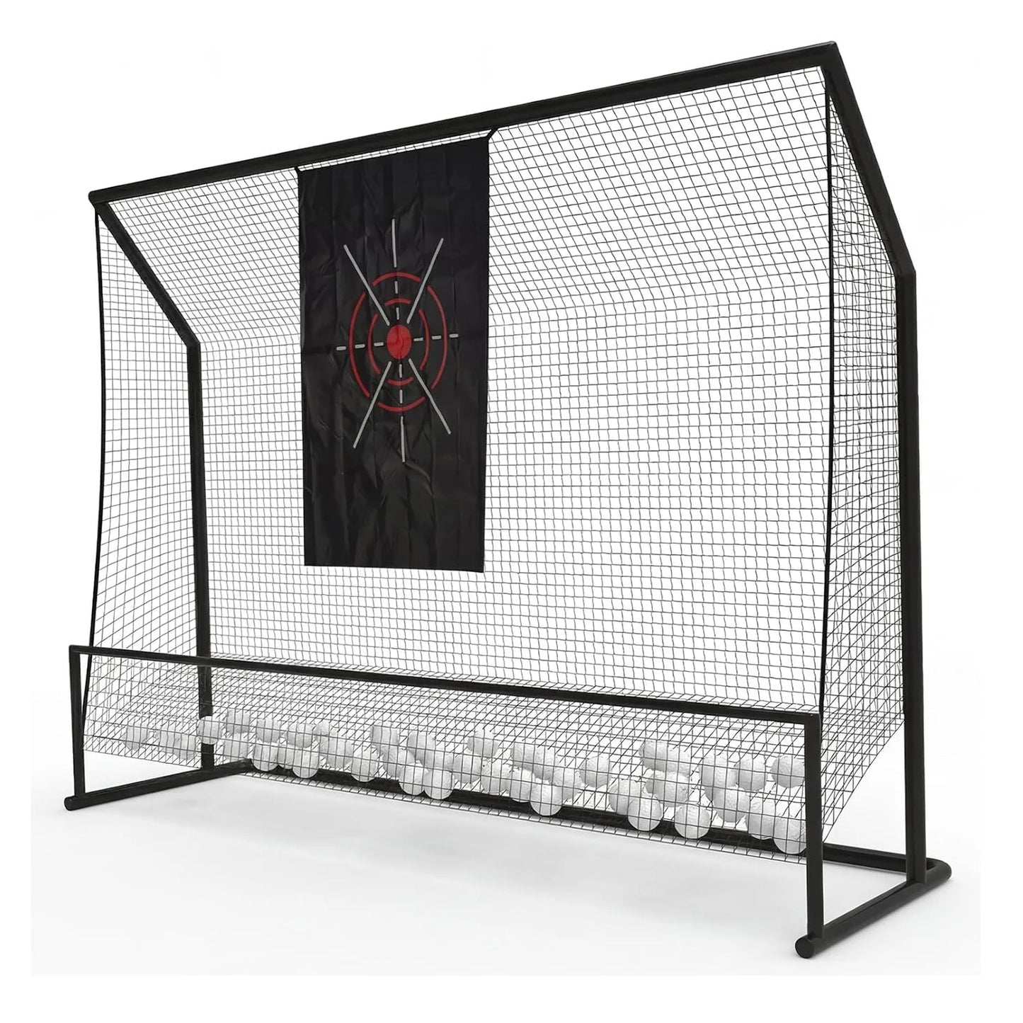 10x7.5FT Golf Practice Net for Indoor and Outdoor Use, Heavy Duty Swing and Chipping Trainer with Aim Cloth and Carry Bag