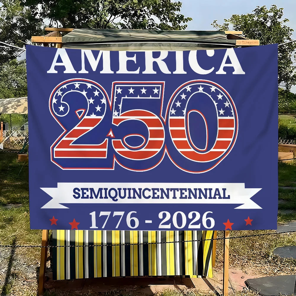 America 250 th Anniversary  flag For Bedroom Living Bar Garden Outdoor Active  Decoration Background And Concert