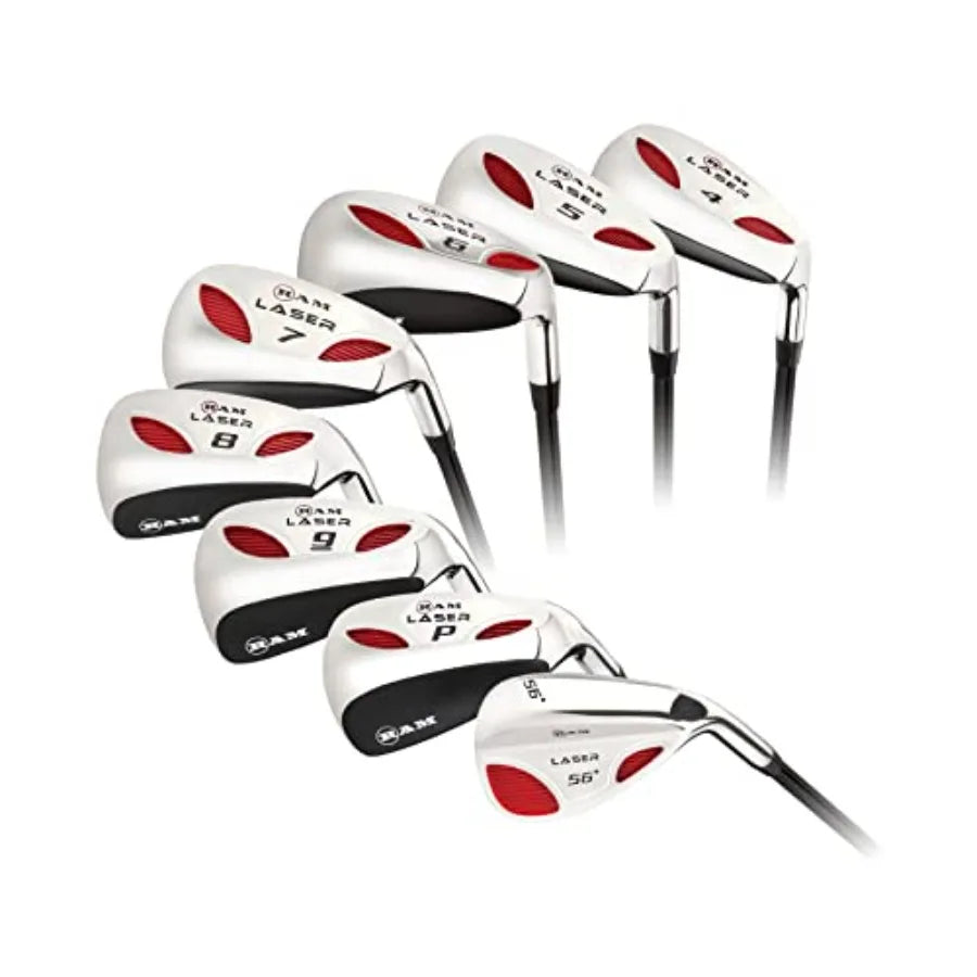 Golf Laser Hybrid Irons Set 4-SW 8 Clubs - Mens Right Hand, Flex: Regular