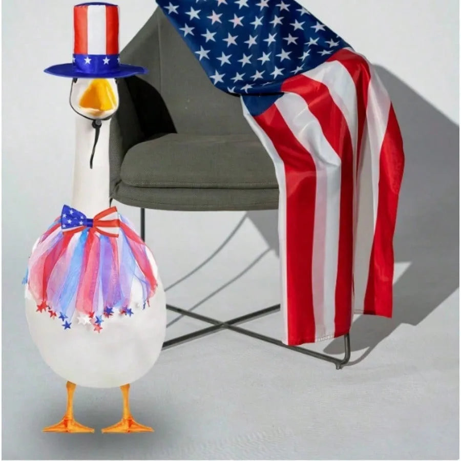 4th Of July Patriotic Decorations, 40 Inch American Flag Windsock 250th Anniversary USA Red White Blue Stars & Stripes Wind Socks For Outside Presidents Day Memorial Day Independence Day Decor