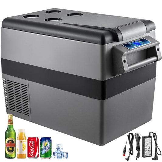 VEVOR Car Refrigerator Portable Compressor Cooler DC 110-240V For Camping