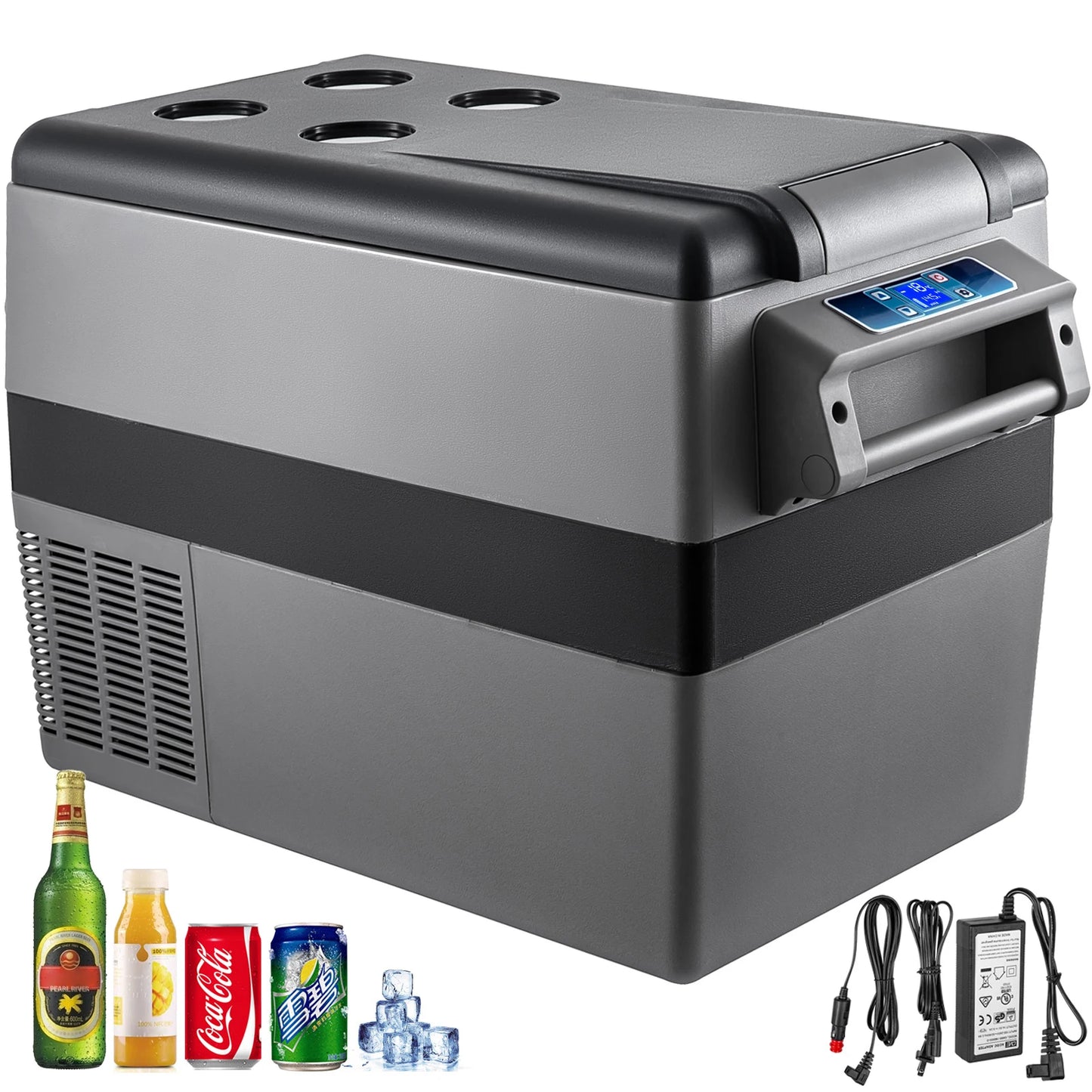 VEVOR Car Refrigerator Portable Compressor Cooler For Camping