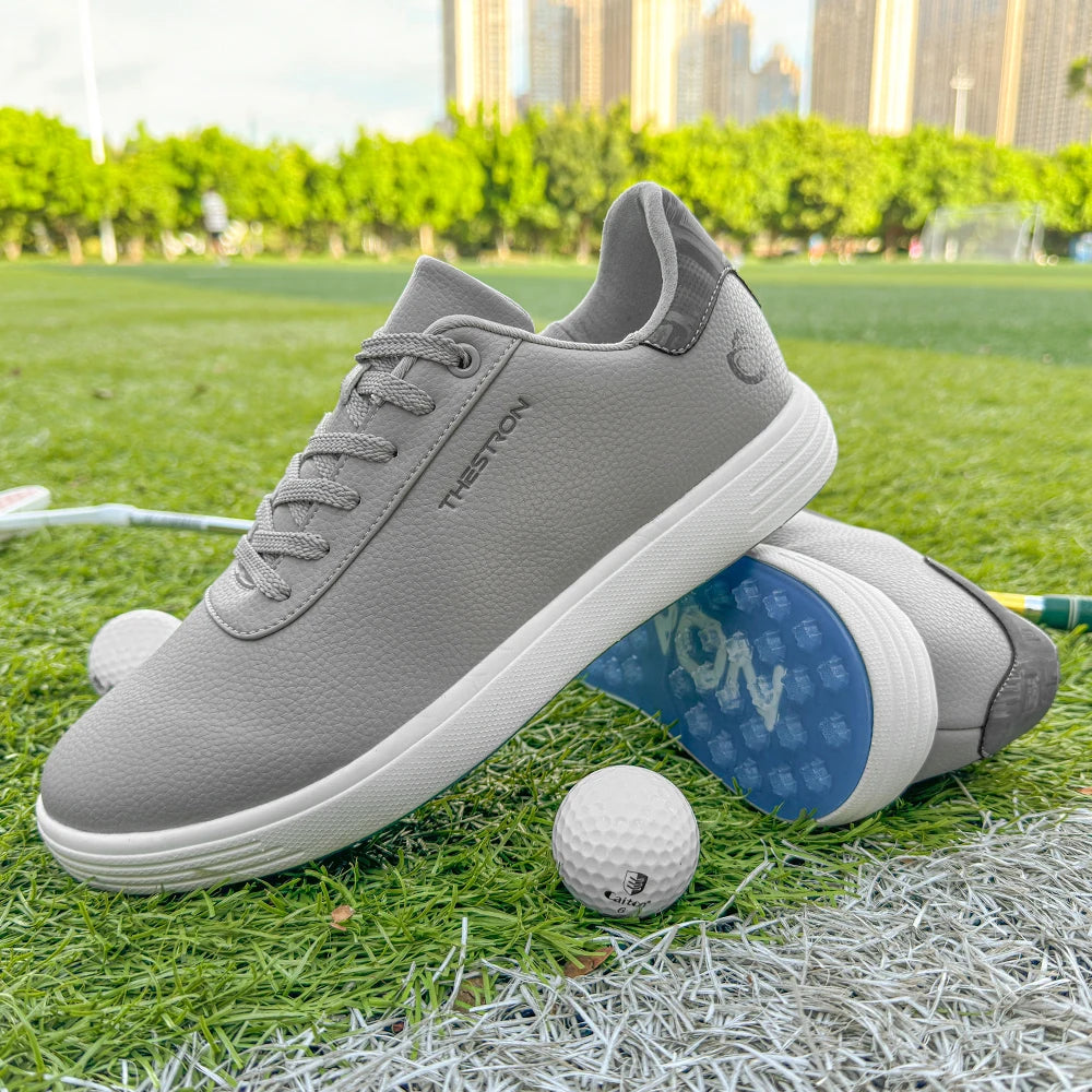 Men's Professional Golf Shoes Non-Slip Comfortable Spikeless Golf Sport Sneakers Men Big Size 39-48 Women's Shoes Waterproof And Non-slip Golf Training Shoe Anti-Slippery Sports Shoe