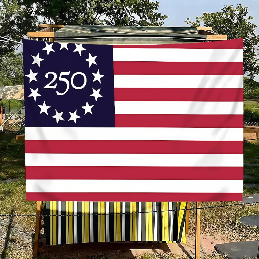 America 250 th Anniversary  flag For Bedroom Living Bar Garden Outdoor Active  Decoration Background And Concert