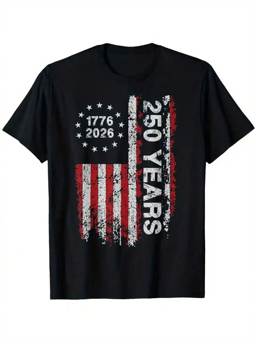250th Anniversary American Independence Day T-Shirts For Men And Women-250 Years Of Freedom Road 1776