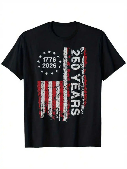250th Anniversary American Independence Day T-Shirts For Men And Women-250 Years Of Freedom Road 1776