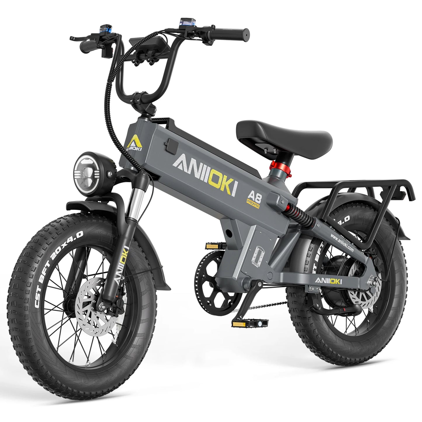 Aniioki 1600W Fat Tire EBike For Adults Electric Bicycle