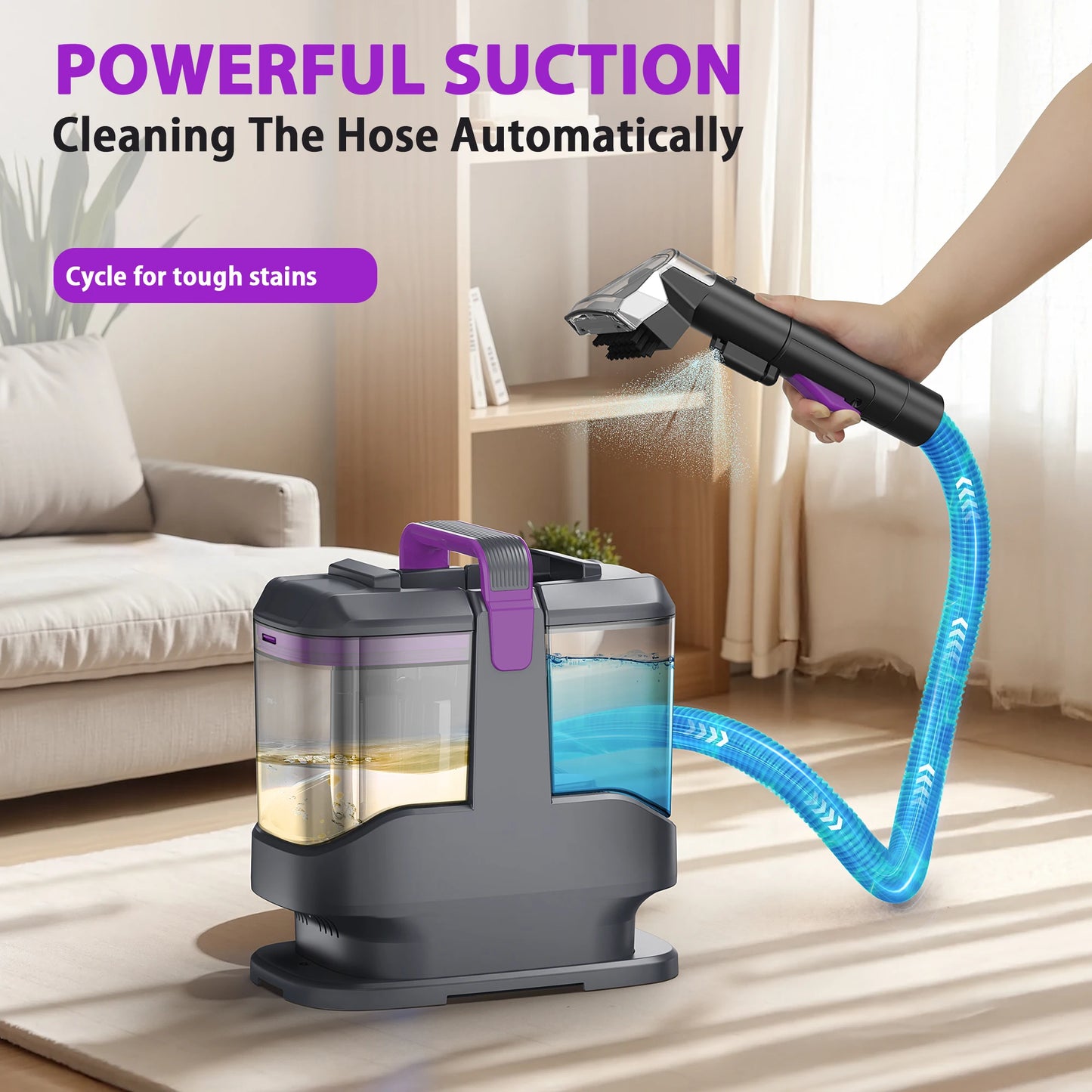 INSE C9 Spot Vacuum Cleaner Corded Wet Sprayer Car