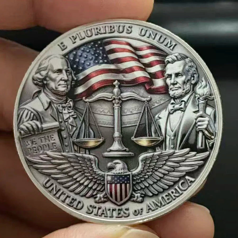 250th Anniversary Independence Day Commemorative Coin Souvenir America's 250 Years of Freedom Collection Coin