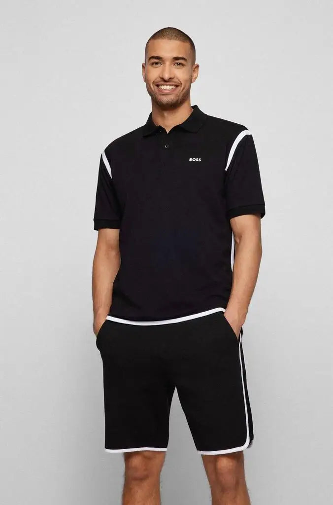 Hugo Boss | Hugo Boss - Men's Pirax 1 Cotton Short Sleeve Polo T-Shirt