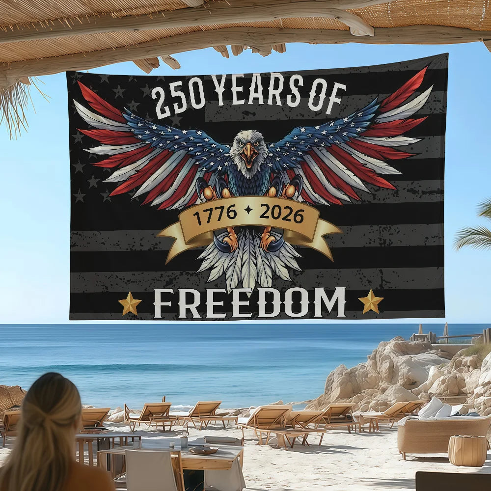 America 250 th Anniversary  flag For Bedroom Living Bar Garden Outdoor Active  Decoration Background And Concert