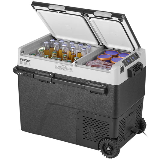 Portable Car Refrigerator Freezer Dual Zone Compressor