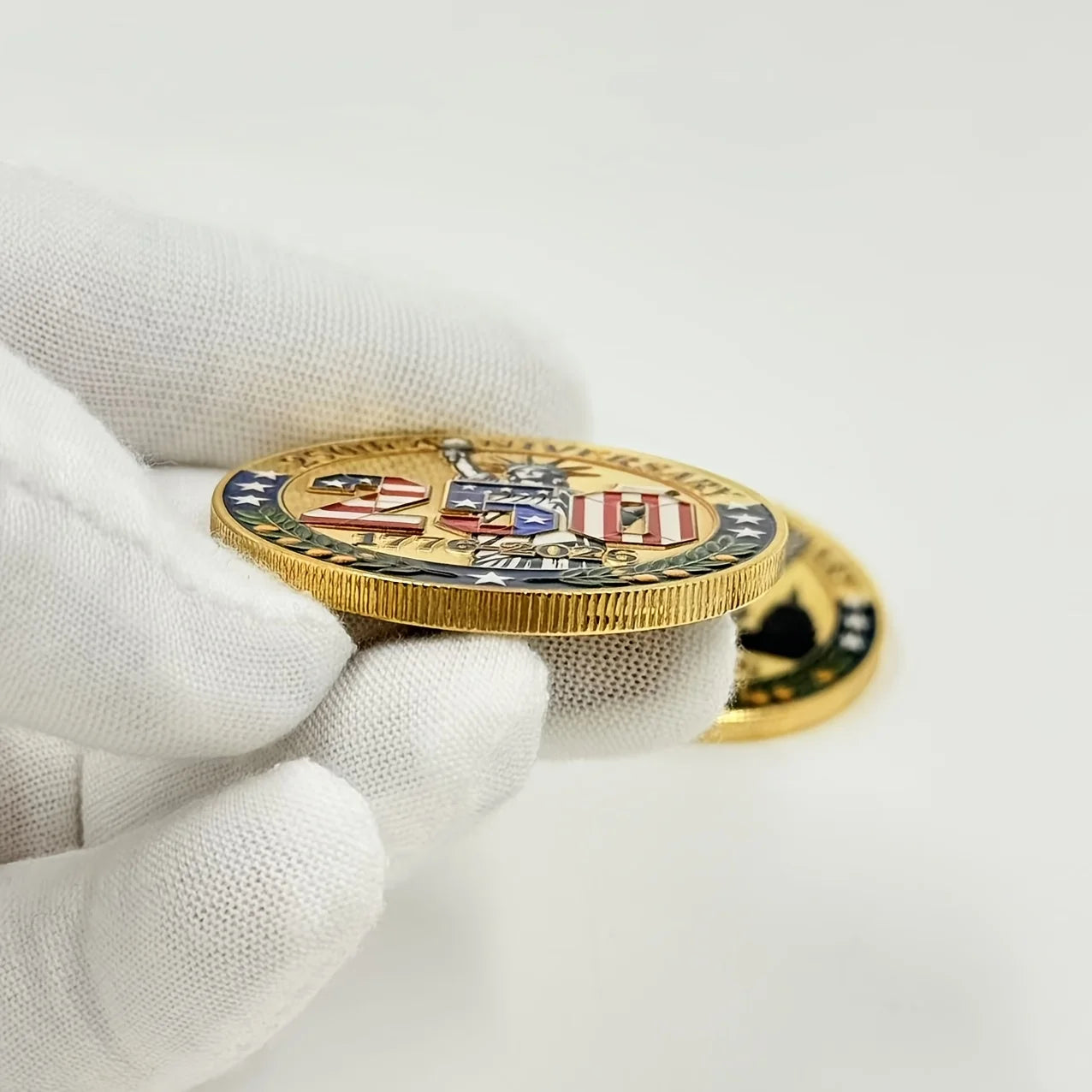 1 piece American 250th Anniversary Coin (1776-2026), exquisite collectible coin for history enthusiasts, commemorative collectib
