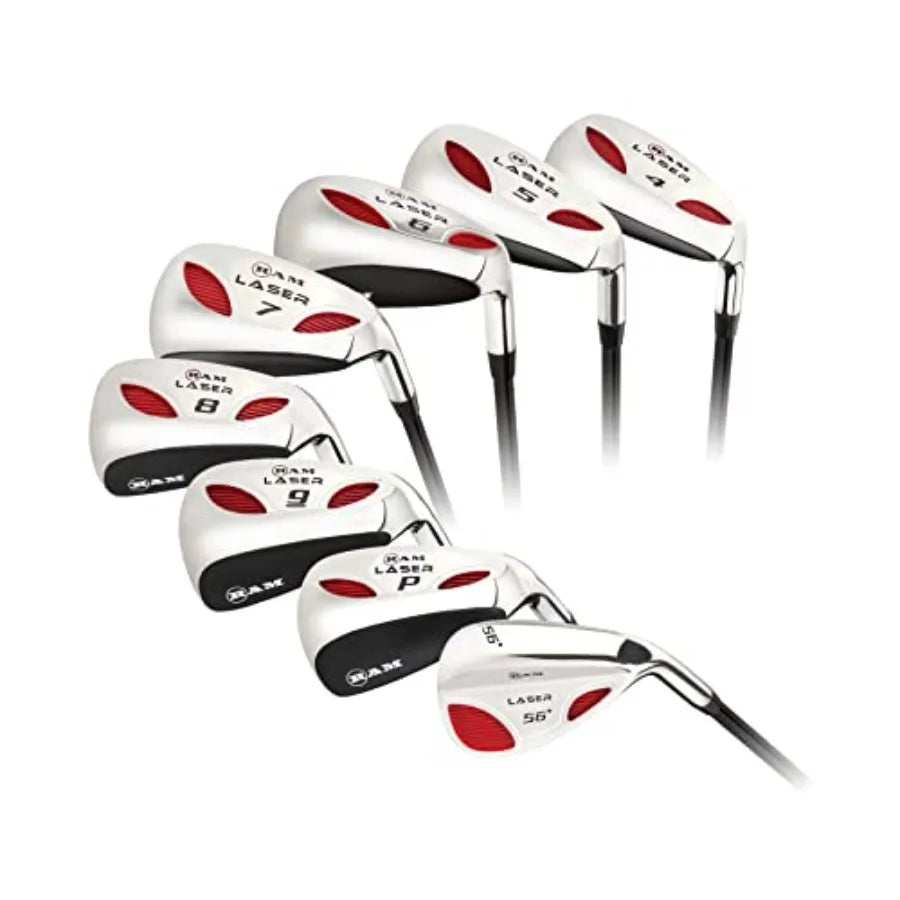 Golf Laser Hybrid Irons Set 4-SW 8 Clubs - Mens Right Hand, Flex: Regular