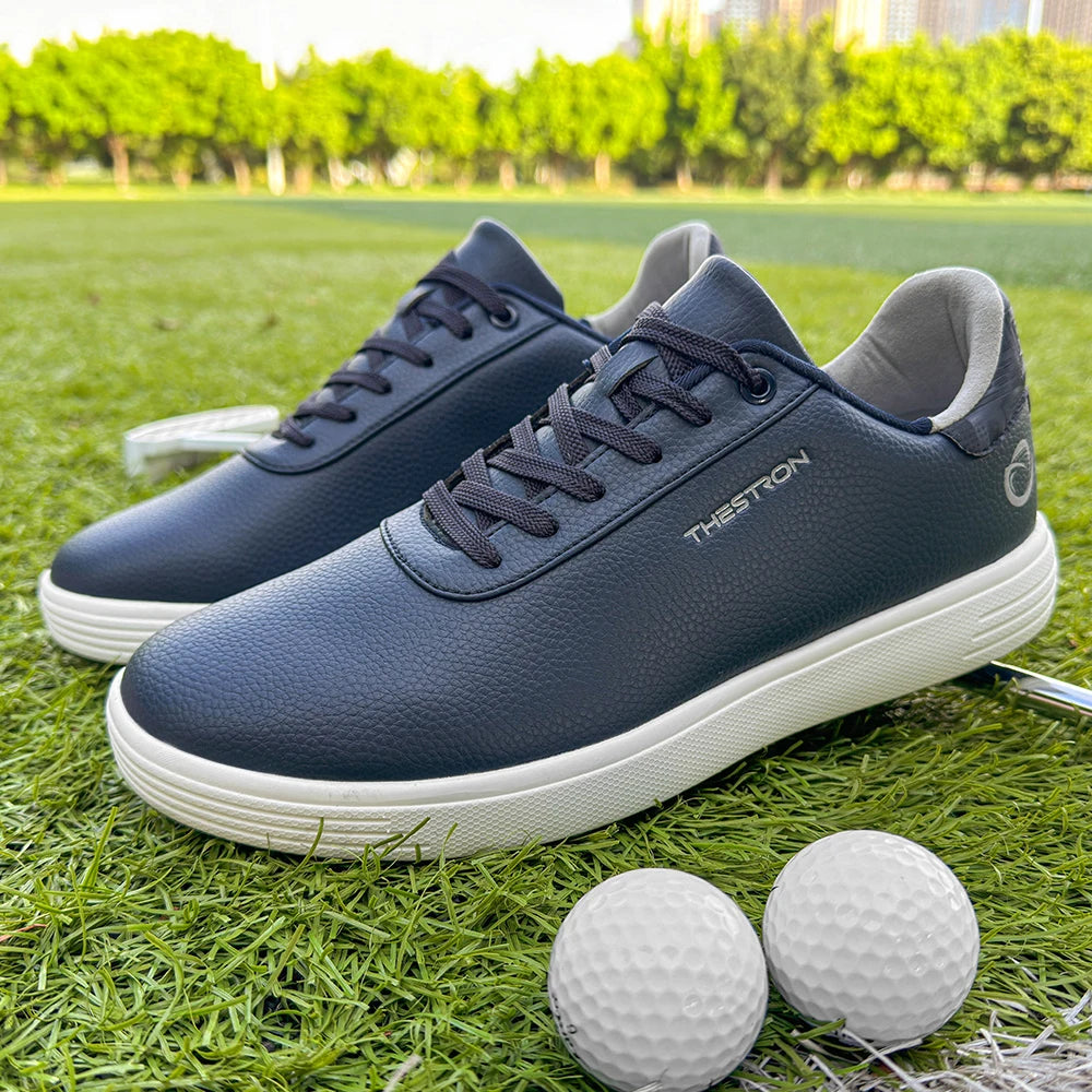 Men's Professional Golf Shoes Non-Slip Comfortable Spikeless Golf Sport Sneakers Men Big Size 39-48 Women's Shoes Waterproof And Non-slip Golf Training Shoe Anti-Slippery Sports Shoe