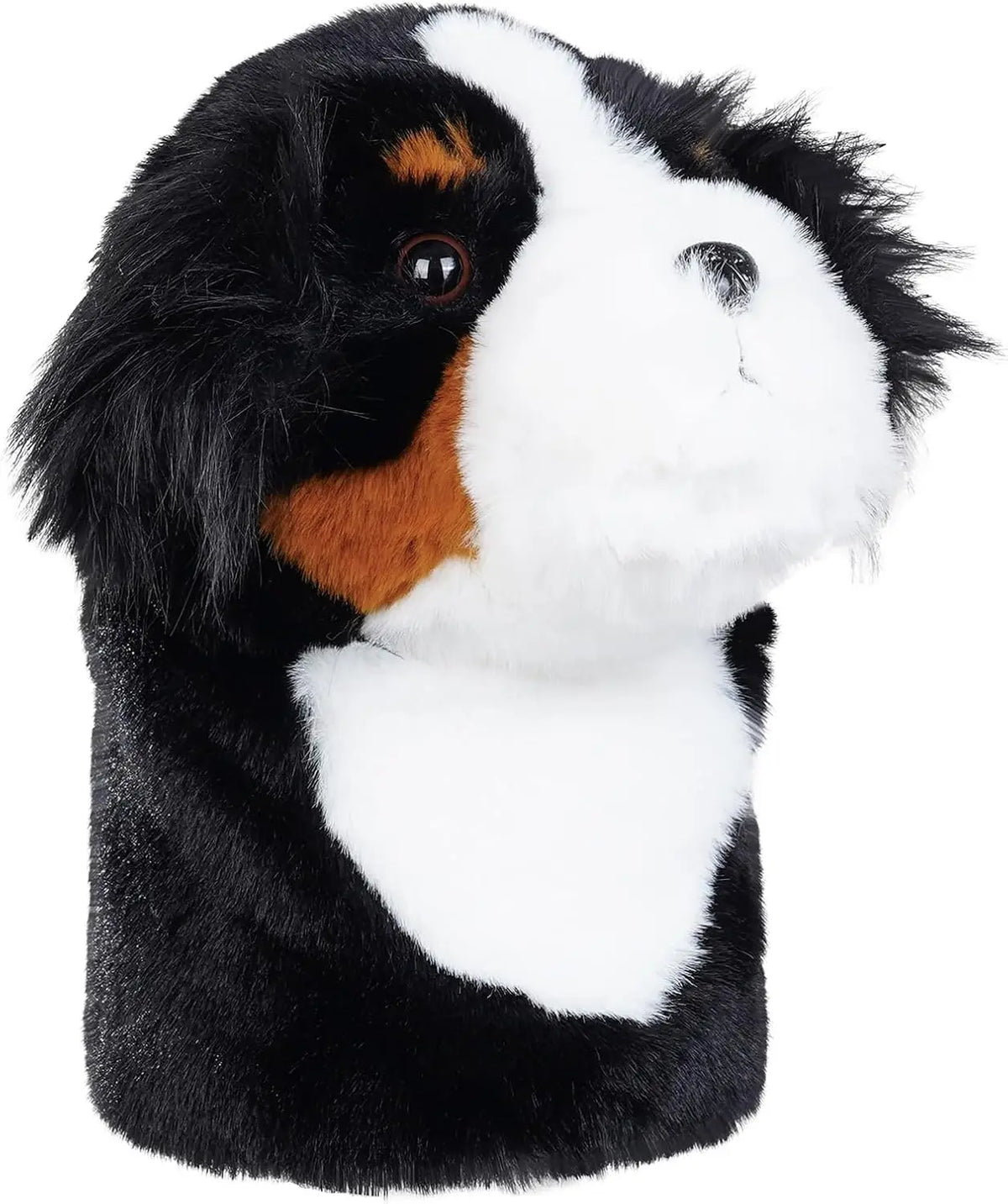 Craftsman Golf Club Driver Head Covers Bernese Mountain Dog Plush Animal 460CC Golf Driver Cover Headcover for Men's Women's