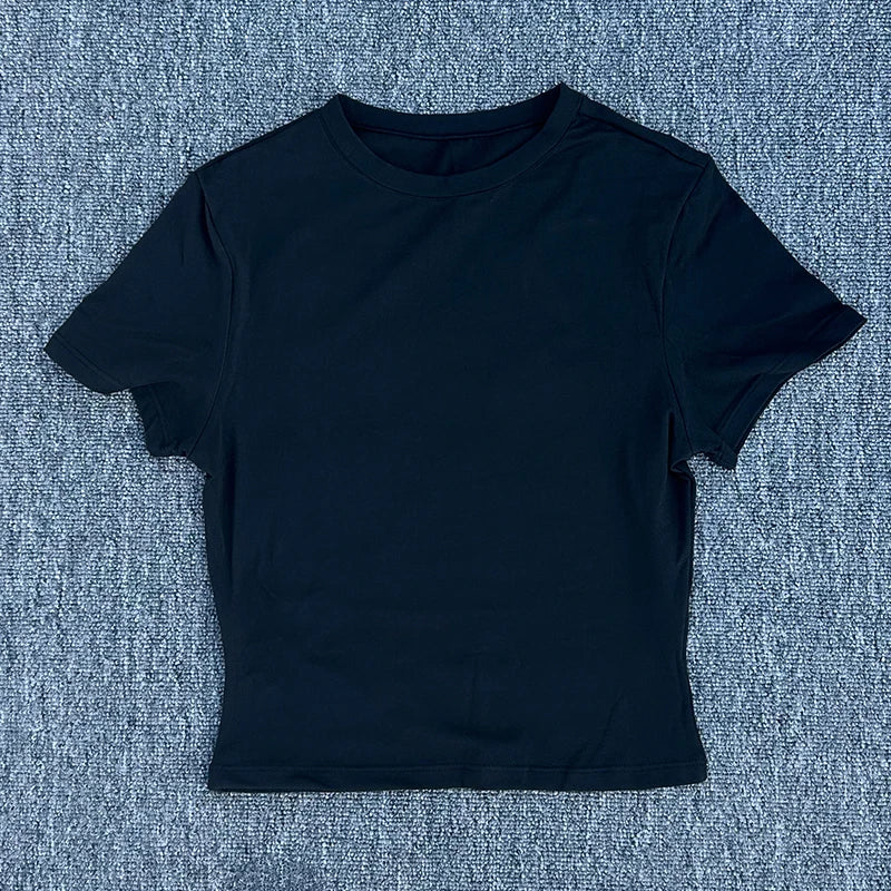 Women's Quick Dry Breathable Sports Shirt Short Sleeve Yoga Running