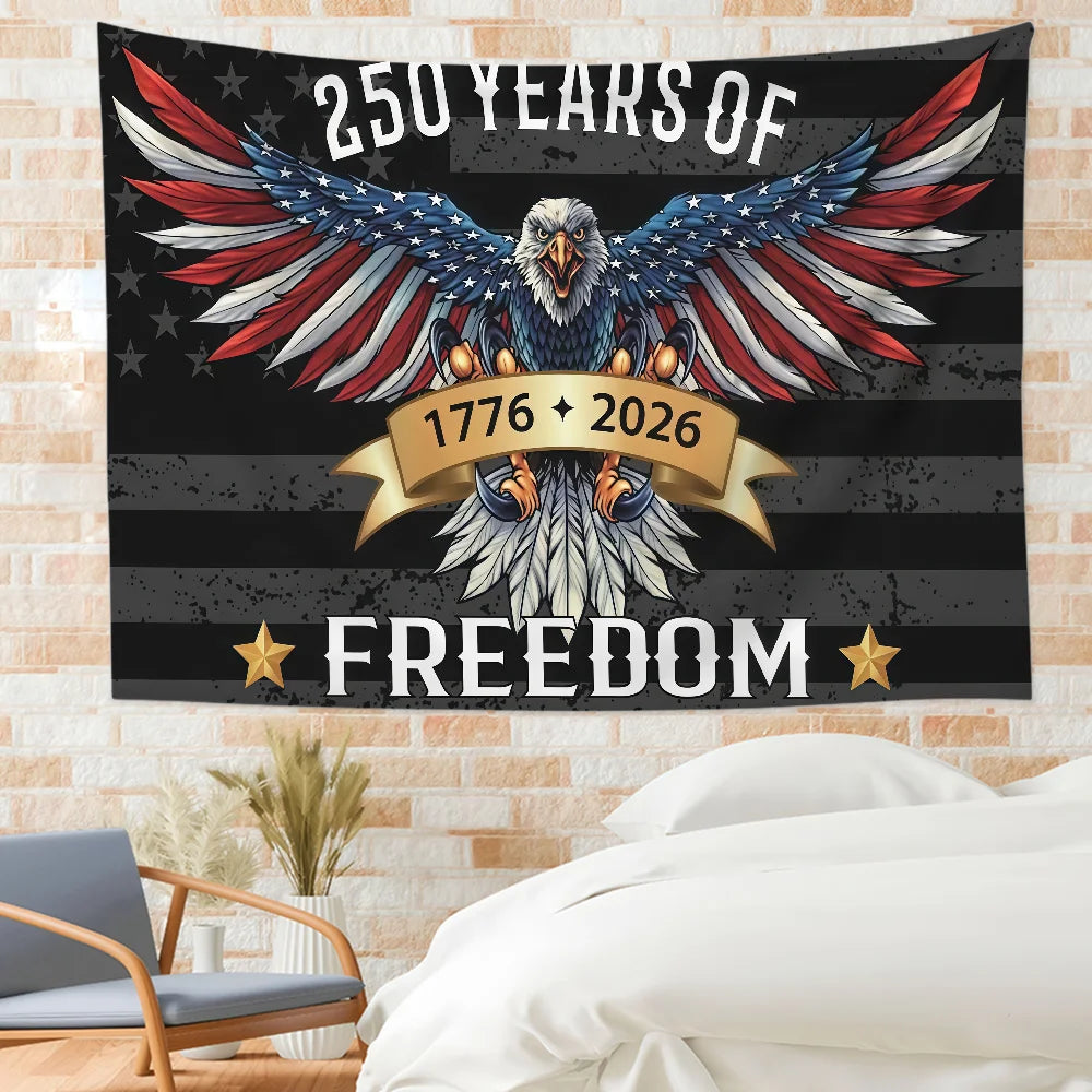America 250 th Anniversary  flag For Bedroom Living Bar Garden Outdoor Active  Decoration Background And Concert