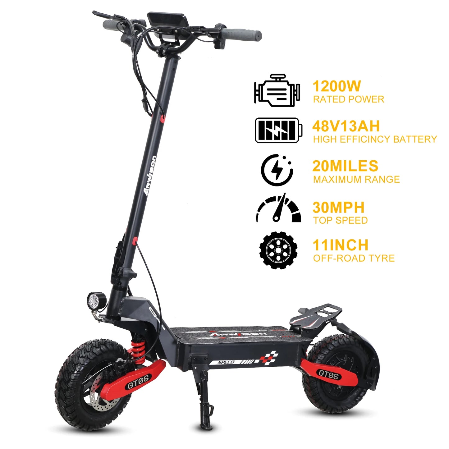 Dual 4000W Motor Electric Scooter for Adults 45MPH Fast E-Scooter 60V 27Ah 11" Off-Road Vacuum Tires 330lbs Heavy Duty