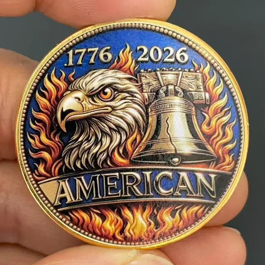 The 250th anniversary of American Independence Day souvenir coin collection