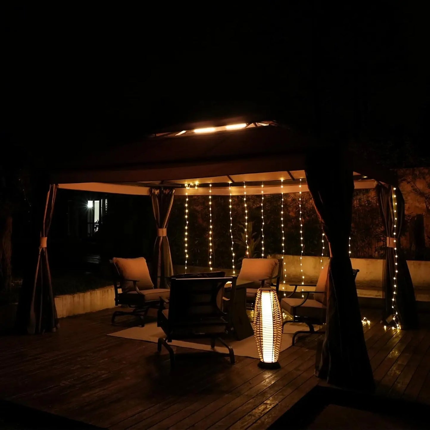 10x13 Gazebo for Patios Outdoor Gazebo with Mosquito Netting and Curtains Outdoor Patio Canopy for Deck Backyard, Customized