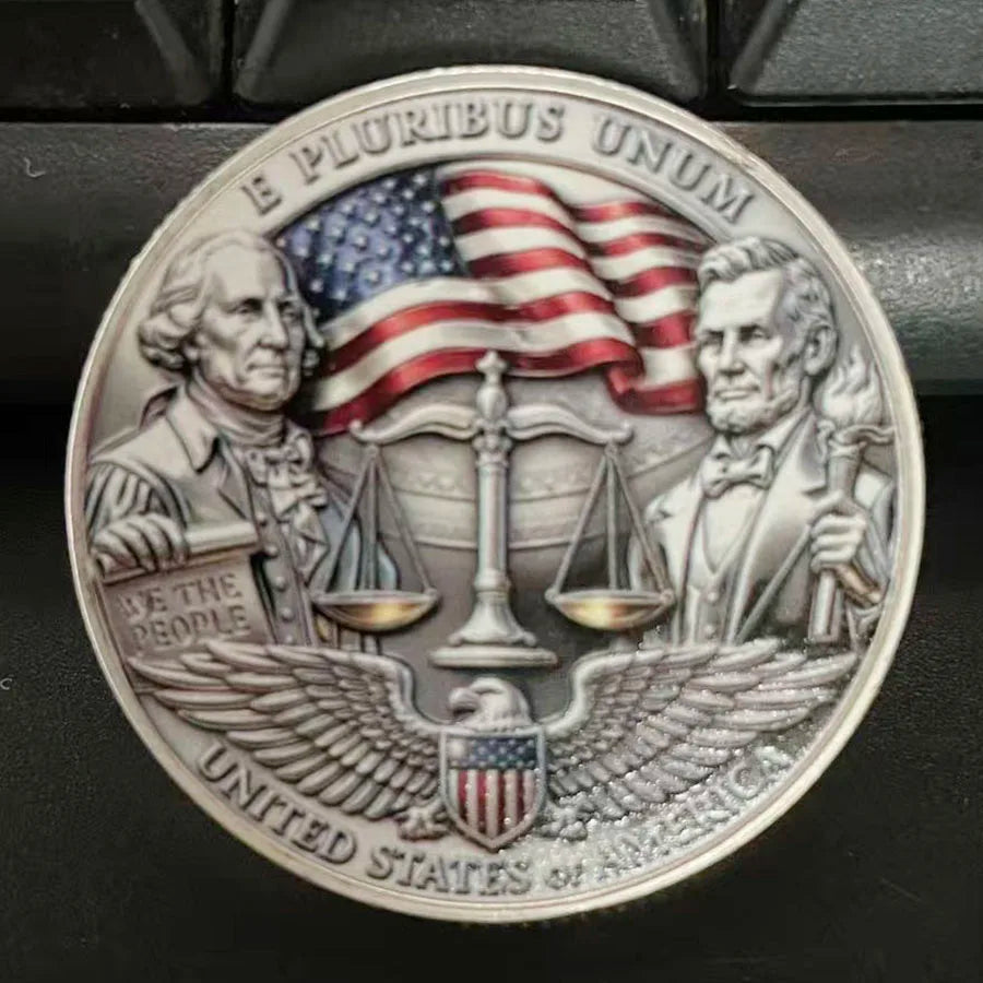 250th Anniversary Independence Day Commemorative Coin Souvenir America's 250 Years of Freedom Collection Coin