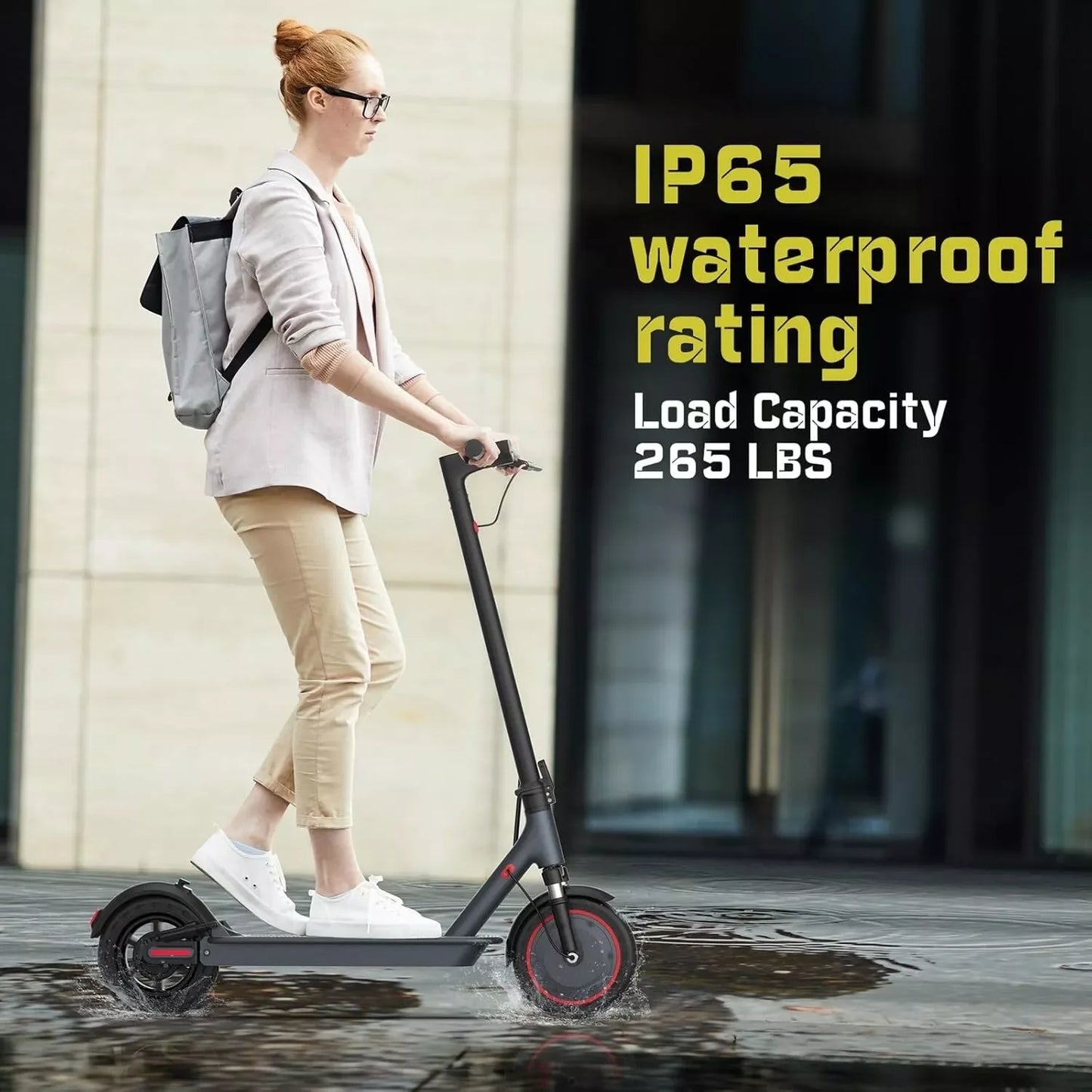 AOVOPRO TMAX 10inch Electric Scooter 500W 22MPH Adult APP Smart Scooter Shock-absorbing Anti-skid Folding Electric Scooter