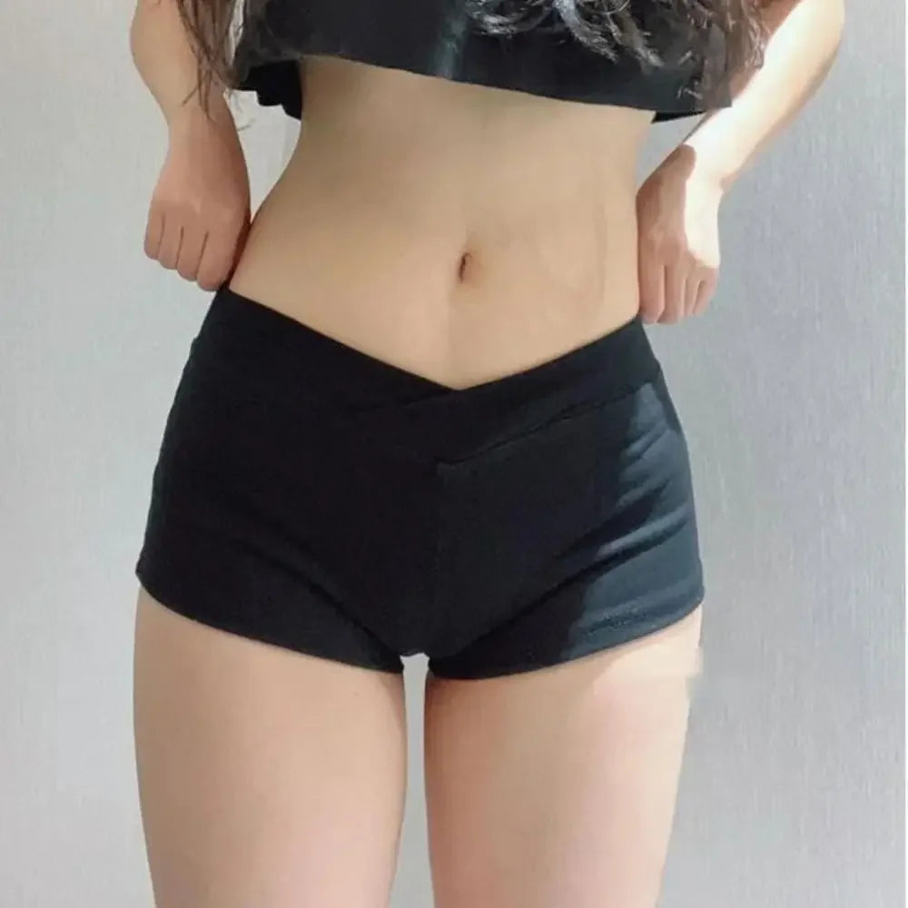 Women Cotton Casual Sports Shorts For Fitness And Running