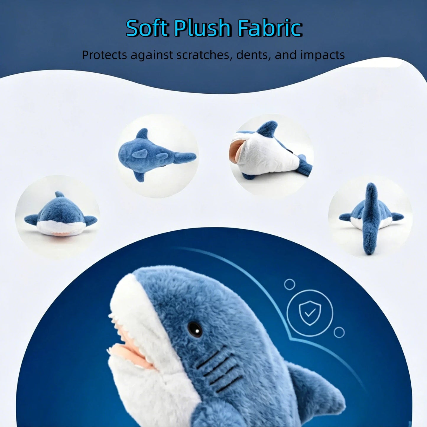HELLO NRC Golf Head Cover for Driver Animal Club Cover Cute Shark Plush Wood Headcover Funny Golf Accessory Golfer Gift 1pc
