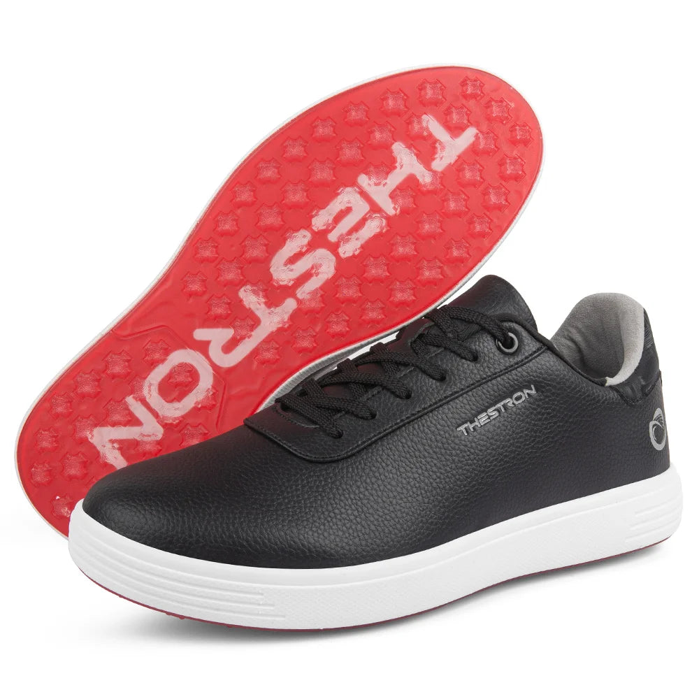 Men's Professional Golf Shoes Non-Slip Comfortable Spikeless Golf Sport Sneakers Men Big Size 39-48 Women's Shoes Waterproof And Non-slip Golf Training Shoe Anti-Slippery Sports Shoe