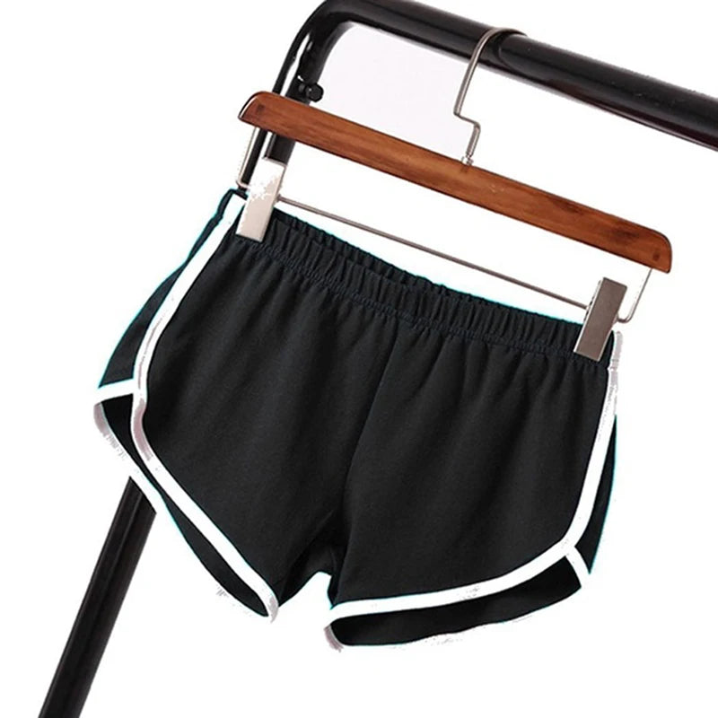 Women's Gym Shorts for Yoga and Running Polyester Workout Shorts