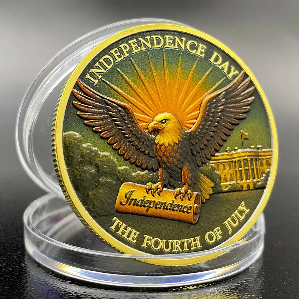 2026 American Independence 250th Anniversary Declaration of Liberty Commemorative Coin 1776-2026 US History Collectible