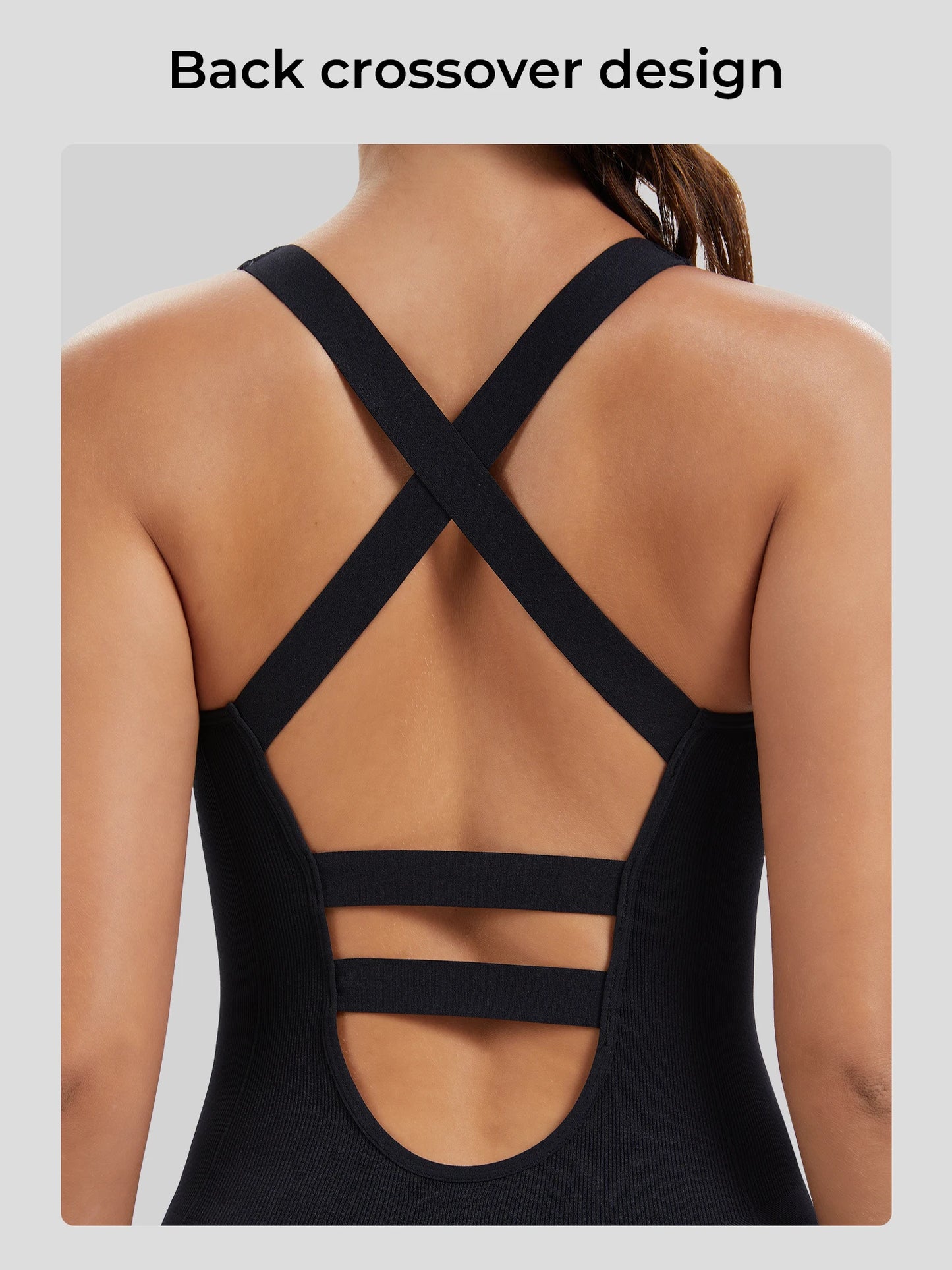 Knit Booty Lifting Bodysuit Quick Dry Running Yoga Outfit