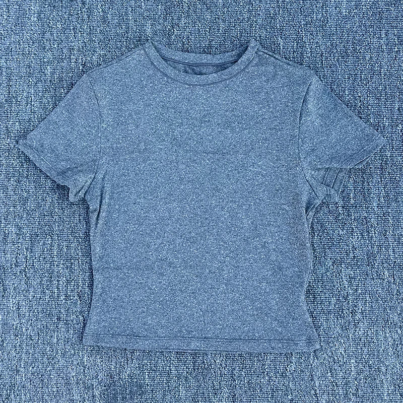 Women's Quick Dry Breathable Sports Shirt Short Sleeve Yoga Running
